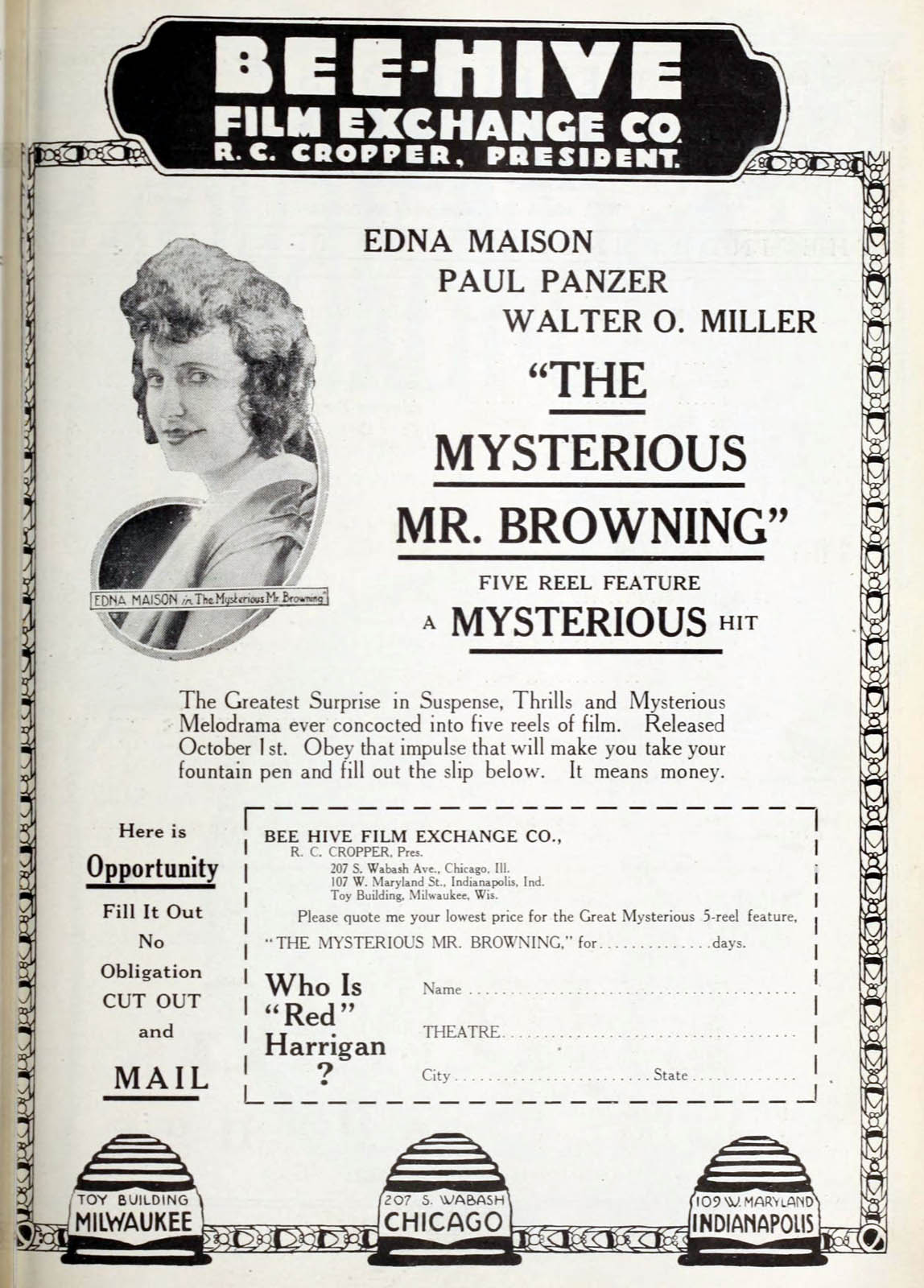 MYSTERIOUS MR. BROWNING, THE